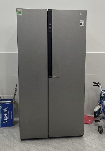  Tủ lạnh Side by Side LG Inverter 613 lít GR-B247JDS Mới 95%